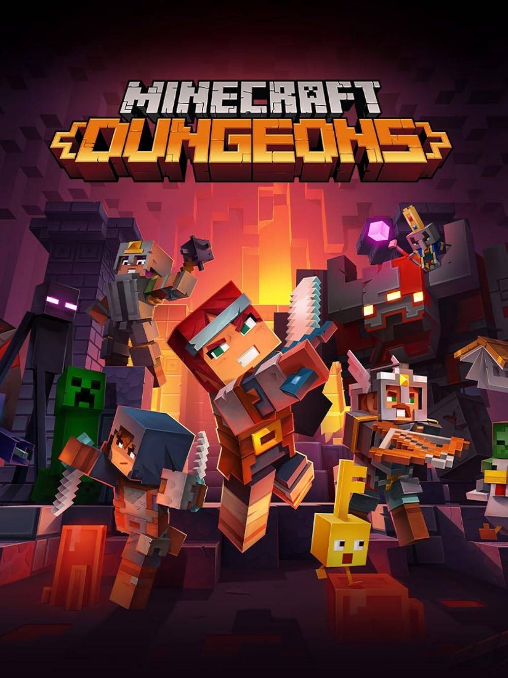 🔑 KEY Minecraft Dungeons (Todas as DLCs)