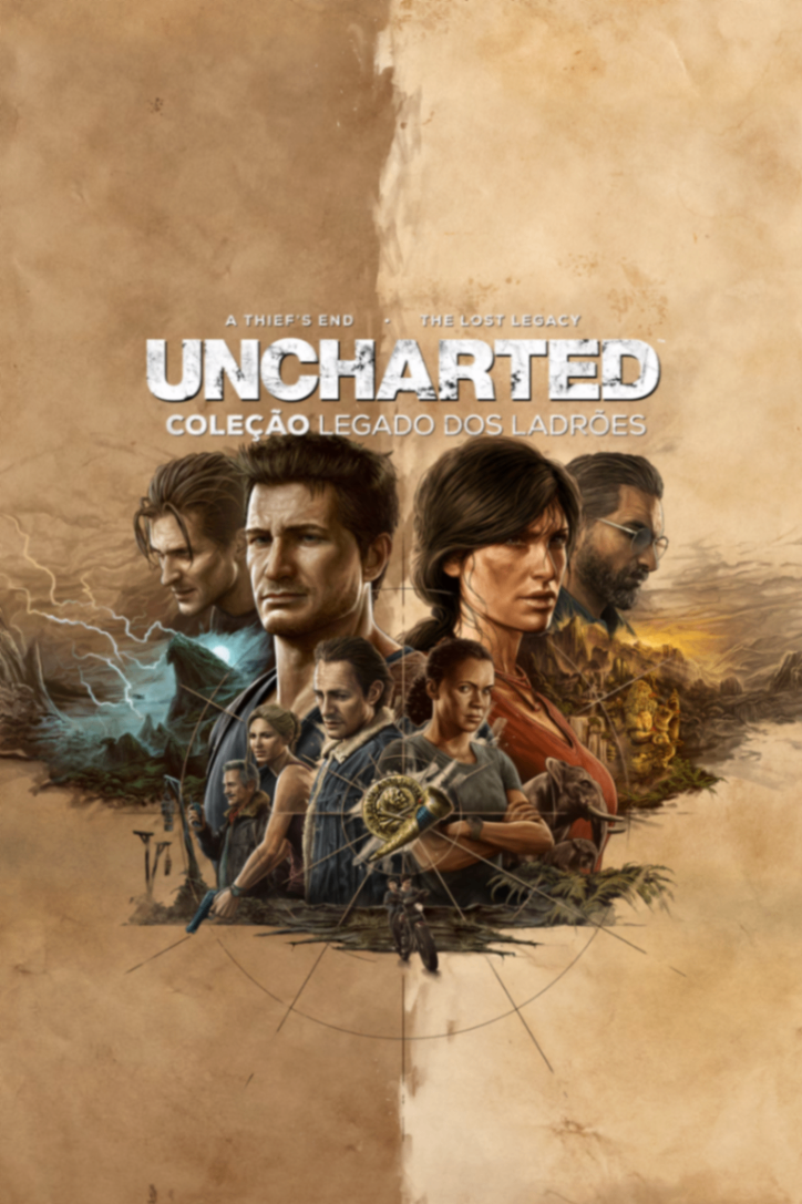 🔑 KEY UNCHARTED: Coleção Legado dos Ladrões